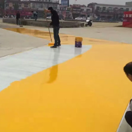 北京彩色路面喷涂翻新的使用寿命多长