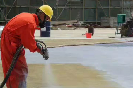 北京彩色路面喷涂是一种为路面